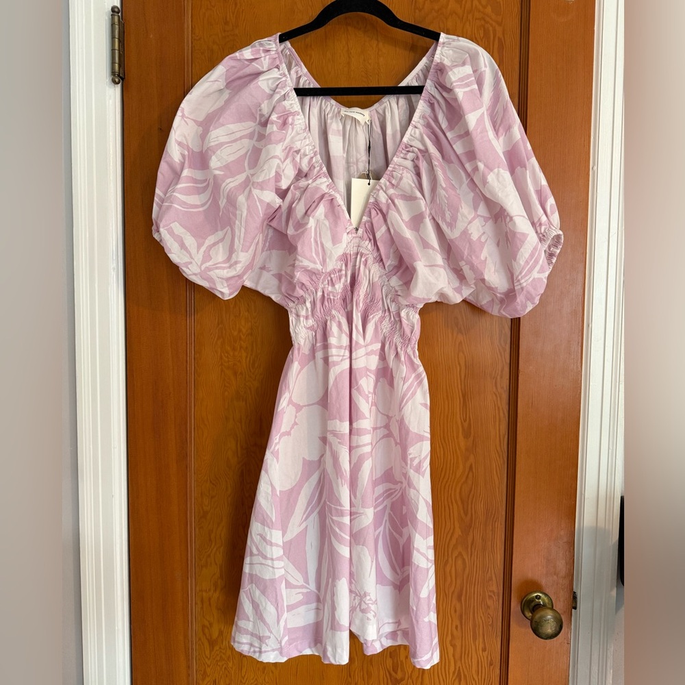 NWT The New Society Lilac Desert Dress Size Large